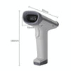 Deli 14950 One-Dimensional Two-Dimensional Scanner Supermarket Catering Scanning Gun, Model: Wireless (White)