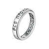 S925 Sterling Silver Rotary Unzip Lettering Ring(No.8)