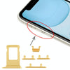 iPhone 11 SIM Tray & Side Key (Yellow)