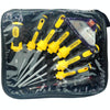 JIATEJIA 8 In 1 Household Electrician Multi-Function Screwdriver Set(265-8)