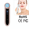 BLK-D919 RF Instrument Facial Vibration Compact Lifting Massager Micro Current Beauty Instrument(Gold)