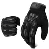 WEST BIKING YP0211208 Riding Gloves Motorcycle Bike Long Finger Non-Slip Touch Screen Gloves, Size: M(Black)