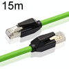 15m CAT6 Double Shielded Gigabit Industrial Cable Vibration-Resistant And Highly Flexible Drag Chain Cable