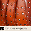 Dandali Ladies Microfiber Bottom Buckle Belt Versatile Jeans Waistband, Length: 105cm(Coffee)