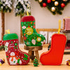 Christmas Tree Decoration Pendants Christmas Stock Shaped Tinplate Gift Box, Style: Gingerbread Man