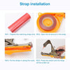 Agriculture Tape Tool Hand Tying Machine Garden Plant Tape Tool Tapener Machine Adhesive Tape Machine(Yellow)