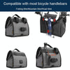 Rhinowalk RK9106 Foldable Outdoor Cycling Handlebar Bag Multifunctional Bike Bag(Gray)
