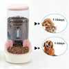 3.8L Automatic Cat Feeder & Water Dispenser - Pink
