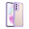 For Samsung Galaxy A36 5G Armor Glaze PC Hybrid TPU Phone Case(Purple)