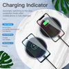 WX-70 15W Ultra-thin Wireless Charger Mirror Wireless Charger for Mobile Phone(White)