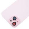 iPhone 15 Plus Glass Back Cover Pink - with Camera Lens Cover