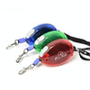 Retractable Dog Car Seat Belt Lead, 2.5m, Blue, For Dogs Up To 10kg