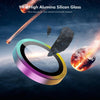 For Xiaomi Poco F6 ENKAY 9H Rear Lens Aluminium Alloy Tempered Glass Film(Gold)
