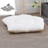 Large 50cm Milk White Pet Tent Dog Bed - Soft, Washable Canvas