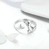 S925 Sterling Silver Ring Cats Companion Fashion Ring