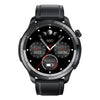 T52 1.39 inch IP67 Waterproof Leather Band Smart Watch Supports Bluetooth Call / Blood Oxygen / Body Temperature Monitoring(Black)