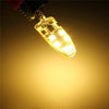 G4 2W 180LM Corn Light Bulb, 12 LED SMD 2835 Silicone, DC 12V, Small Size: 4.1x1x1cm(Warm White)