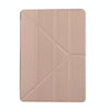 For iPad 10.2 2021 / 2020 / 2019 TPU Horizontal Deformation Flip Leather Case with Holder(Gold)