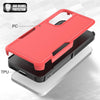 For Samsung Galaxy A35 5G / A55 5G 2 in 1 PC + TPU Phone Case(Red)
