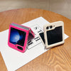 For Samsung Galaxy Z Flip6 5G Skin Feel Solid Color Folding Buckle TPU Phone Case(Green)