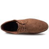 British Style Casual Shoes Suede Oxford Leather Men Shoes, Size:40(Brown)