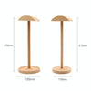 AM-EJZJ001 Desktop Solid Wood Headset Display Stand, Style: D