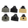 For 2002-2009 Volkswagen Polo OE 6Q0857131D Glove Box Lid Handle, Color: Gray With Holes