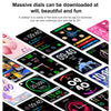 M6 1.5 inch Steel Band Earphone Detachable IP68 Waterproof Smart Watch Support Bluetooth Call(Black)