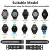 For Garmin Fenix 5 Silicone Watch Band(Black)