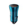 Baseus CCJDZ-MU 60W Dual USB Fast Charging Car Charger(Navy Blue)
