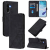 For Samsung Galaxy A56 5G Global Crossbody 3D Embossed Flip Leather Phone Case(Black)
