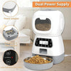 3.5L WiFi Smart Pet Feeder Automatic Cat Dog Food Dispenser App Control
