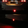 DC12V 1W Car Triangle Highlight Brake Lights Reversing Light with 20LEDs SMD-3528 (Transparent)