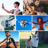 4K/30FPS 5G/2.4G HD Night Video Outdoor Waterproof Riding Record Thumb Camera, Spec: Battery Black