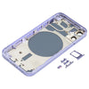 iPhone 12 Mini Back Cover Purple - SIM Tray & Lens