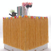 Hawaiian Table Dress Seaside Party Festive Bazaar Table Decorations, Size: 276x30cm(Orange)
