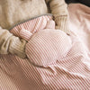 AI-540 72x115cm USB Body Warmer Blanket Office Heater Electric Heating Shawl(Pink Rabbit Stripes)