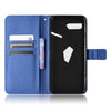 For Asus ROG Phone II ZS660KL Diamond Texture Leather Phone Case(Blue)