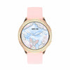 AK53 IP67 BT5.2 1.32inch Smart Watch Support Voice Call / Health Monitoring, Style:Silicone Strap(Gold)