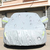 PEVA Anti-Dust Waterproof Sunproof Hatchback Car Cover with Warning Strips, Fits Cars up to 4.1m(160 inch) in Length