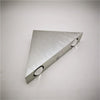 3W Aluminum Triangle Wall Lamp Home Lighting Indoor Outdoor Decoration Light, AC 85-265V(Blue Light)