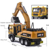 Jiaye Simulation Alloy 1:50 Scale Engineering Car Model Children Toy Car(Excavator)