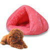 Cosy Cat & Small Dog Yurt Bed - Pink, Medium (40x40x30cm)