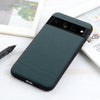 For Google Pixel 7 Pro Accurate Hole Lambskin Texture Genuine Leather Phone Case(Green)