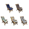 110x50cm Dome Waterproof Sun-proof Garden Folding High Back Chair Cushions, Color: Hawaii Style