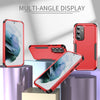 For Samsung Galaxy S25+ 5G TPU + PC Shockproof Protective Phone Case(Red + Black)