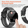 E09 Pro 1.32 inch Color Screen Smart Watch, Support Bluetooth Call / ECG Electrocardiogram(Black)