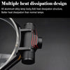 D10 5W XML-2 IPX6 Waterproof Headband Light, 1200 LM USB Charging Adjustable Outdoor LED Headlight