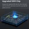 Super Console X Cube Wired Retro TV Video Game Console Built-in 50+ Emulators,EU Plug 128G 41000+Games 4 Handles