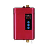 US Plug 3000W  Electric Water Heater With Remote Control Adjustable Temperate(Red)